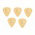 Pack 25 Palhetas Daddario Picks Cortex 1,25mm - Imagem 4