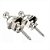 Strap Lock Andaluz Lk1 Cr Cromado - Imagem 1