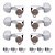 Tarraxa Gotoh Sg301-mg-t Chrome Com Trava Modelo 3+3 - Imagem 1
