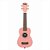 Ukulele Kala Flamingo Soprano Acustico Ukadelic Rosa - Imagem 3