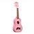 Ukulele Kala Soprano Dolphin Acustico Pink - Imagem 1