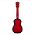Ukulele Kala Soprano Red Burst Dolphin Acustico - Imagem 2