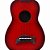 Ukulele Kala Soprano Red Burst Dolphin Acustico - Imagem 4