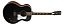 Violao Cort Eletroacustico Jumbo (6 Cordas De Aco) Cjretro - Imagem 1