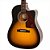 Violão EpiPhone Eletroacustico Aco Aj210ce Com Case Sunburst - Imagem 3