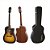 Violão EpiPhone Eletroacustico Aco Aj210ce Com Case Sunburst - Imagem 1