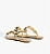 Schutz 995-Sandalia Salto Rasteiro S 01093 0330 0016 87-Dourado - Imagem 3
