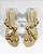 Schutz 995-Sandalia Salto Rasteiro S 01093 0330 0016 87-Dourado - Imagem 1