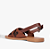 Schutz 995-Sandalia Salto Rasteiro S 20889 0117 0002 26-Marrom - Imagem 3