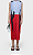 Osklen 816-Vestido Midi 71898 426-Azul/Vermelho - Imagem 1