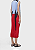 Osklen 816-Vestido Midi 71898 426-Azul/Vermelho - Imagem 2