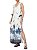 Farm 705-Vestido Longo 333207 Branco/Azul - Imagem 2