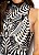 Farm 816-Vestido Midi 331670 1315-Preto/Off - Imagem 3