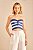 Oh,Boy! 892-Top Tricot 02040610 1204-Off/Azul - Imagem 1