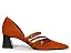 Schutz 1016-Calcado Fechado Salto Medio S 22147 0003 0001 70-Caramelo - Imagem 1