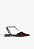 Schutz 1015-Calcado Fechado Salto Rasteiro S 22109 0006 0004 Verniz Onca - Imagem 2