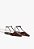 Schutz 1015-Calcado Fechado Salto Rasteiro S 22109 0006 0004 Verniz Onca - Imagem 1