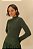 Farm 228-Blusa Gola M/L 338880 94-Verde Militar - Imagem 1