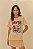 Farm 684-T-Shirt Fem.M/C 339982 134-Creme - Imagem 2
