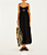 Vestido Pregas - Farm 2-Preto - Imagem 1