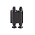 Ribbon Evolis Preta Pebble/Dualys - Imagem 1
