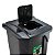 Lixeira Preta 60 Litros Com Rodas E Pedal Tampa Click Arqplast 25752 - Imagem 4