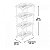 Fruteira 4 Cestos Vertical Arqplast - Imagem 2