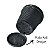 Vaso Redondo Para Planta Preto 36L Rattan 25824 - Imagem 3