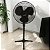 Ventilador Pedestal Preto Zh 3 Velocidade 3 Hélices 127(V) Fs40-C - Imagem 2