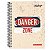 Caderno Universitário Capa Dura Vintage 10 Matérias 160 Folhas - Imagem 2