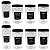 Pote Para Mantimento Variados 1700Ml 2550Ml - Imagem 2
