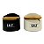 Saleiro De Porcelana Com Colher Preto Ou Branco - Imagem 1
