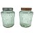 Pote De Vidro Com Tampa Inox Eco23096 Eco23097 - Imagem 1