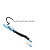 Caneta Esferográfica Azul Para Canhoto Visio Pen Cb22432001 - Imagem 2
