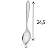 Colher De Arroz Inox Original Line Sl0212 - Imagem 2