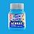 Tinta Para Tecido Fosca Azul Celeste Acrilex 37ml 503 - Imagem 1