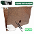 Pasta Suspensa Marmorizada Castanho 200Gm² Plastificada Haste de Metal Completa 50 Unidades - Imagem 1