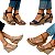 SANDALIA VERANO FEMININA ADULTO LR D05 - Imagem 1