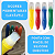 Guache Bisnaga Ponta Pincel Blister Com 5 Cores Leo&Leo 10238 - Imagem 3