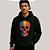 Blusa de Moletom - Estampa Caveira - com Capuz e Bolso Canguru - Imagem 1
