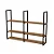 Prateleira Industrial Teka Madri 03 Prateleiras 120x20 - Fixação em parede de teto - Imagem 4