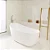 Banheira Retangular 150x75cm Breeze Jacuzzi - Imagem 1