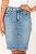Saia Jeans Tradicional Azul Claro Joana Challot - Imagem 1