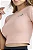 Top Rosê Poliamida Manga Curta Proteção UV50 - Imagem 4