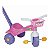 Triciclo Infantil Com Cestinha Tico Tico Sereia Rosa 20kg - Imagem 10