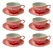 Xicaras de café hauscraft em porcelana rosa 160ml - Imagem 4