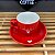 Xicaras de café hauscraft em porcelana Vermelha 90ml - Imagem 5