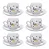 JOGO DE XICARAS HAUSCRAFT BEE EM PORCELANA - 90ML - Imagem 4