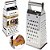 RALADOR DE INOX 4 FACES 8'' 21,5CM - Imagem 2