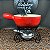 JOGO DE FONDUE DE PORCELANA LAUSANNE COM 4 GARFOS / PANELA / SUPORTE HAUSKRAFT 700ML - Imagem 1